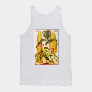 Illustration of corn from a seed Catalogue Tank Top